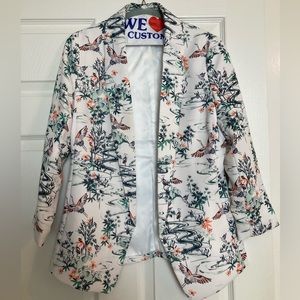 H&M Tropical or Asian blazer
